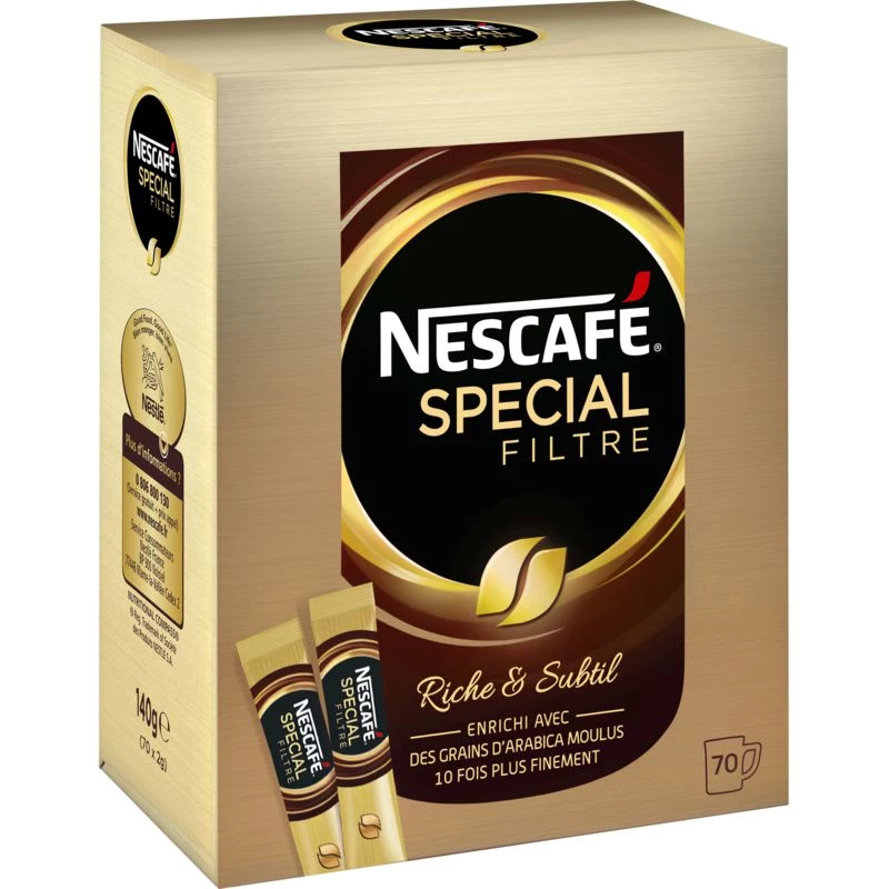 Специальный фильтр-кофе х70 в стиках 140г - NESCAFÉ