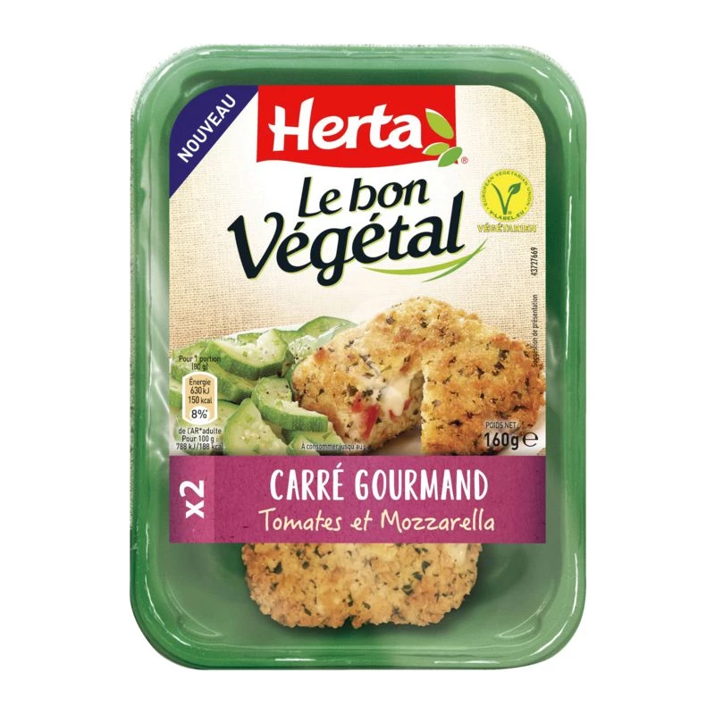 Hert.bon Vegetal.carré.grmd.16