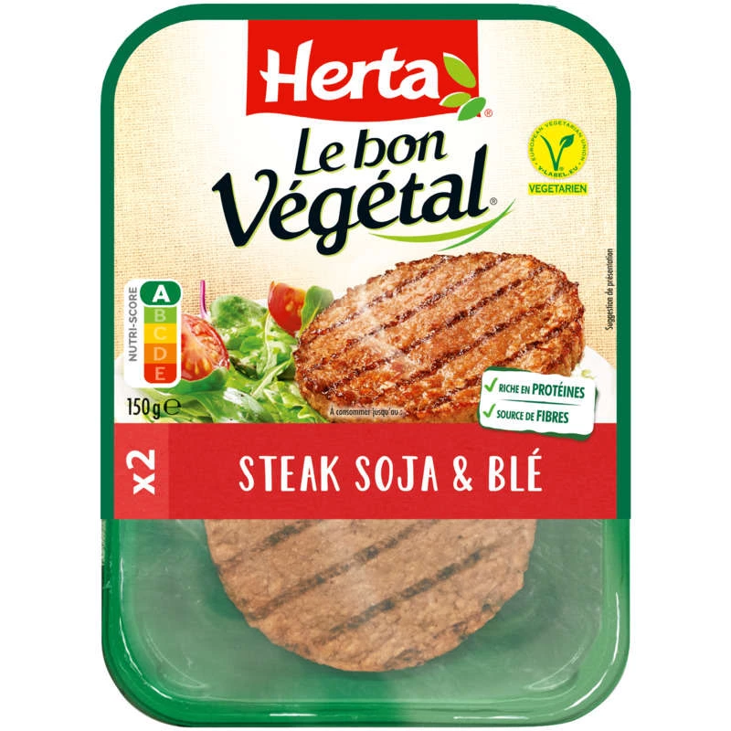 Bon Vegetal Biefstuk Soja/ble 150
