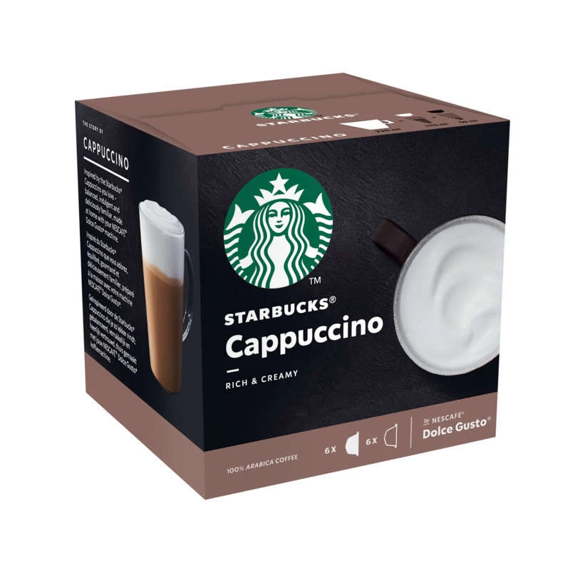 Viên nang cà phê cappuccino 12x120g - STARBUCKS