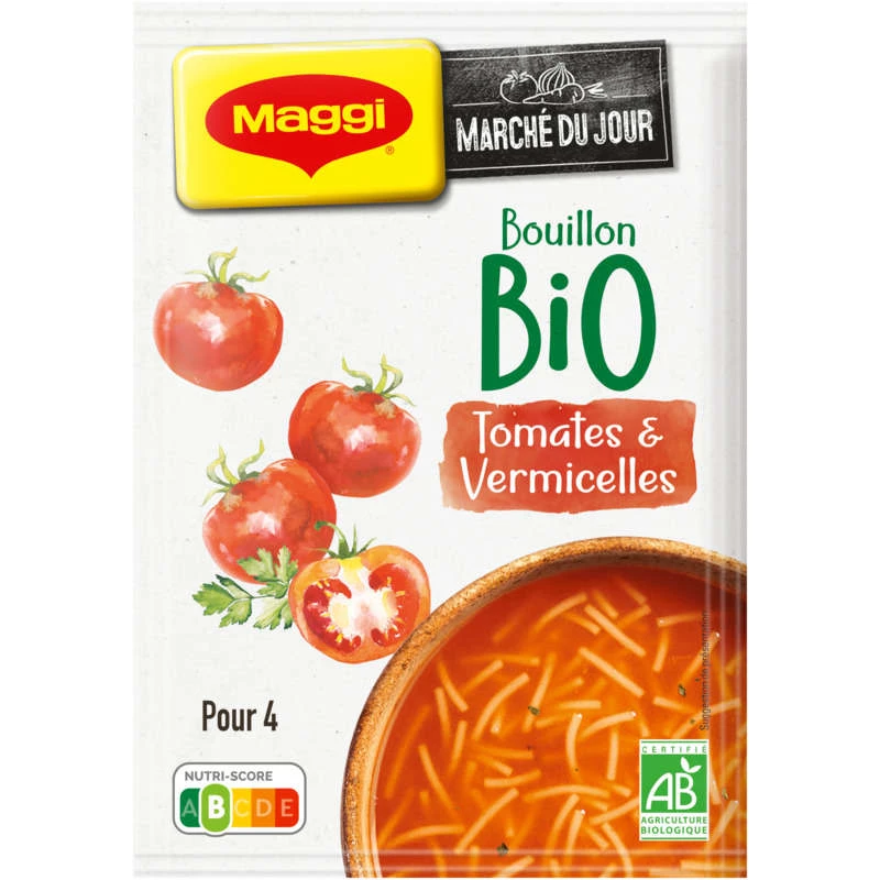 Sopa De Tomate Y Fideos Bio 70g - MAGGI