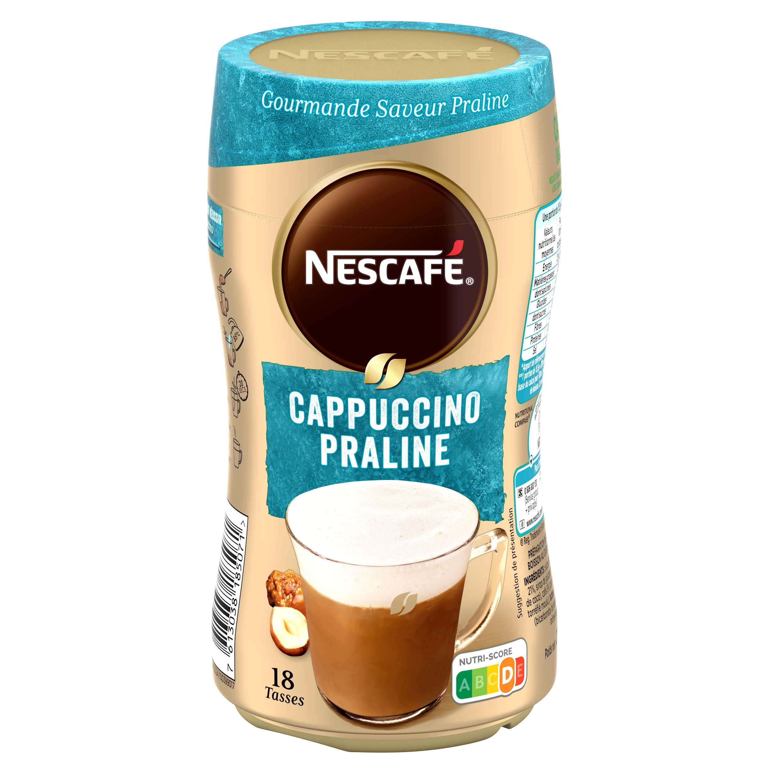 Cappuccino Praliné 279g - NESCAFE