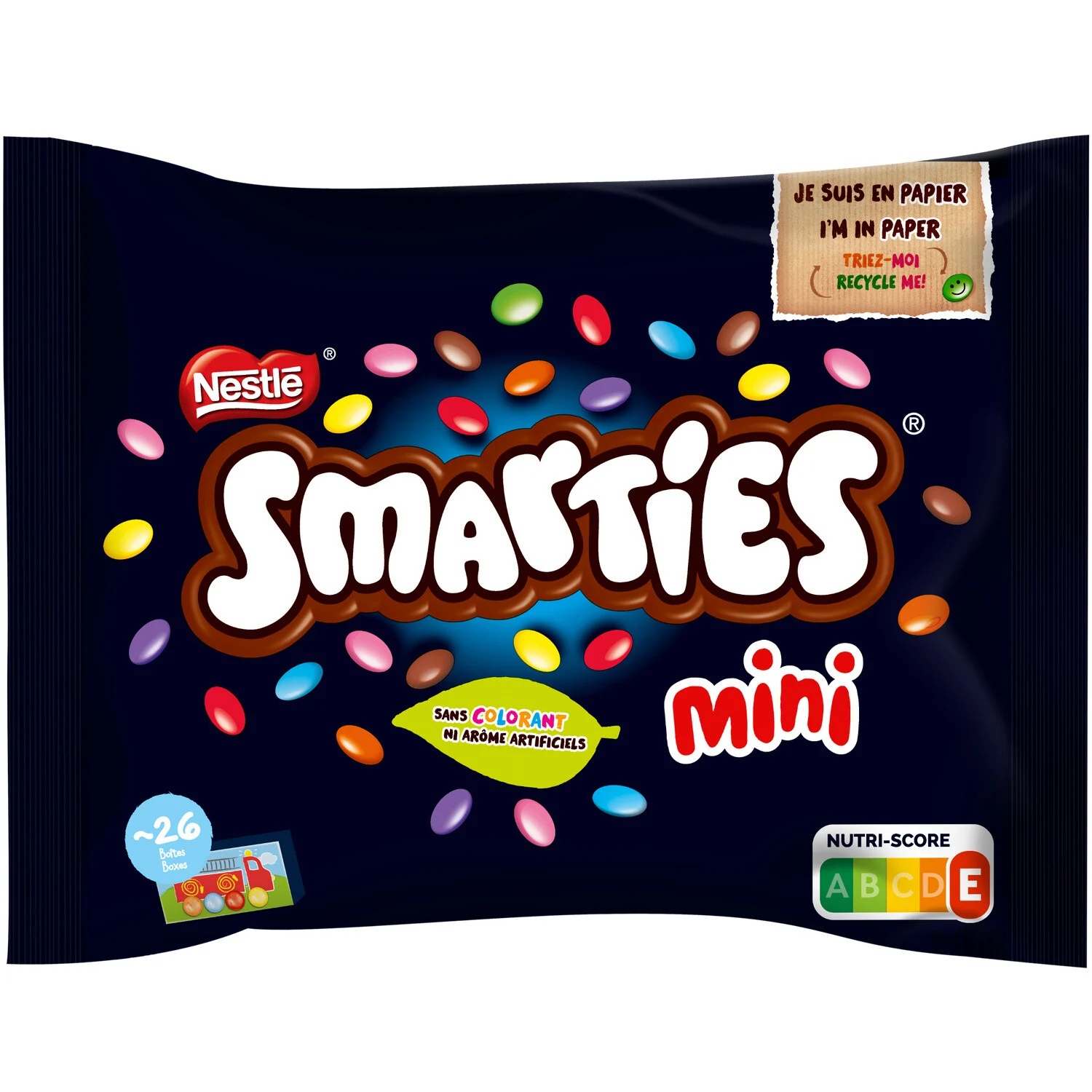 Bonbons De Chocolat Au Lait Mini 375g - Smarties