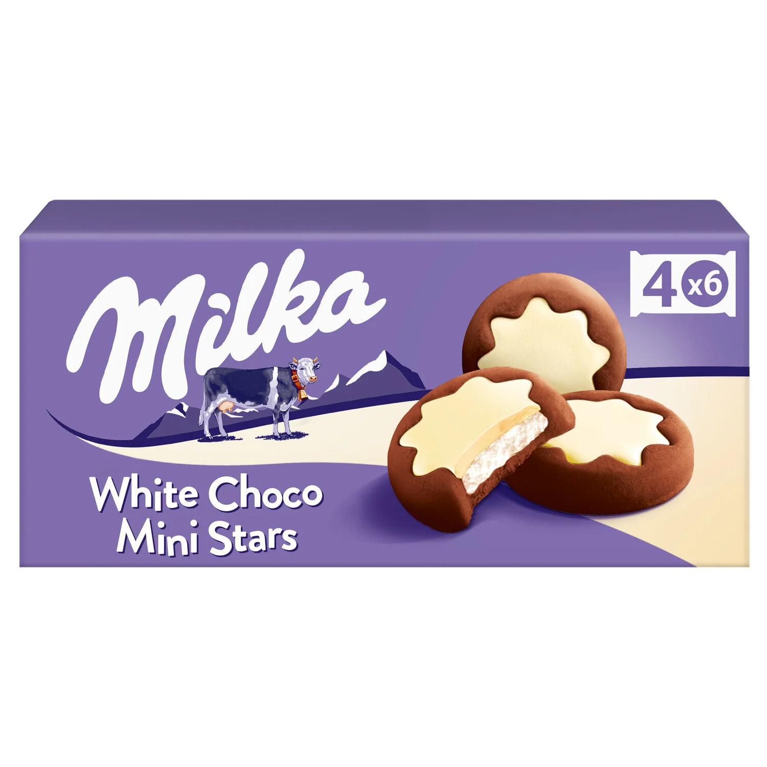 150г Mka White Choco Ministars