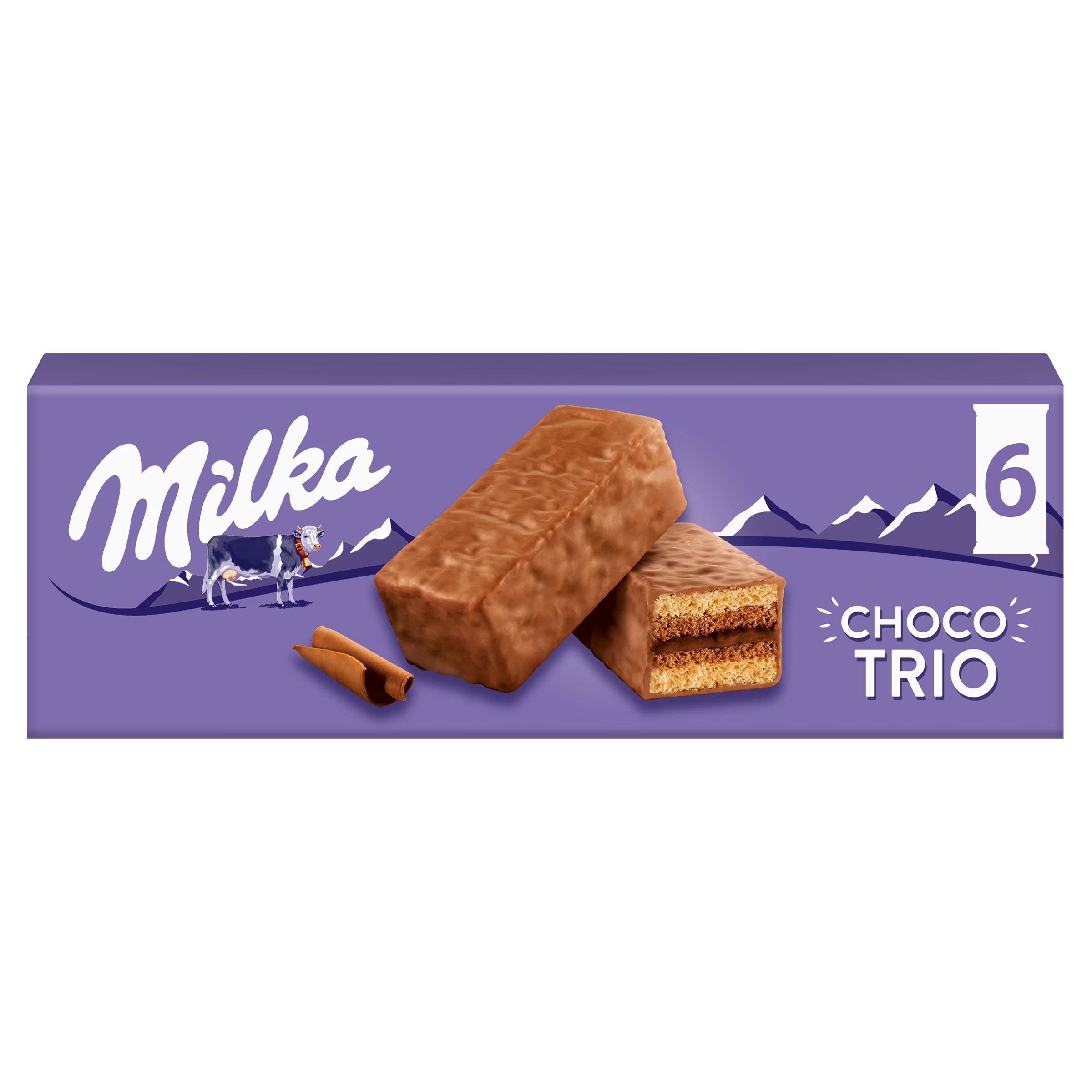 Торты Шоколадное Трио 180г - MILKA