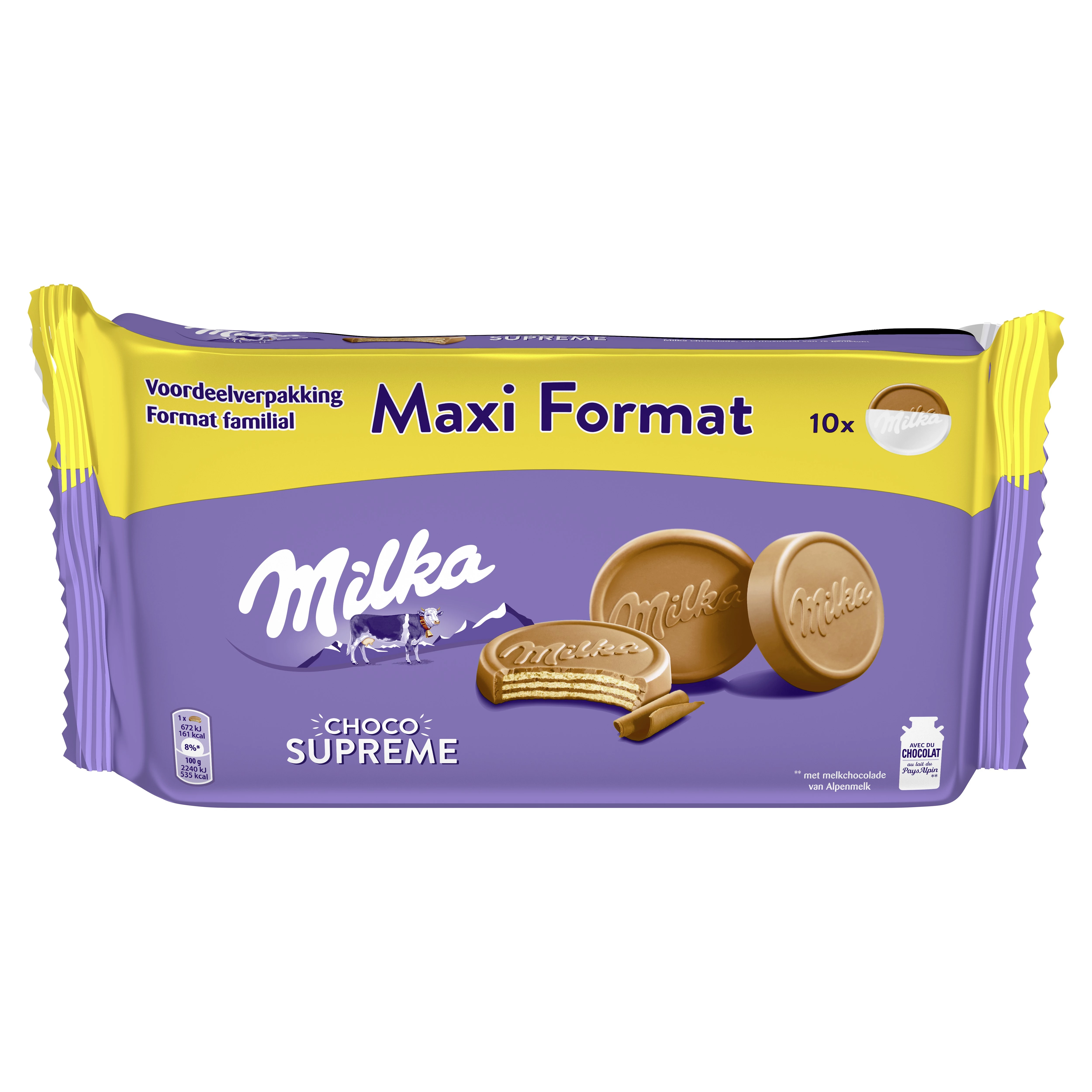 Biscuits Chocolat Supreme Familial 300g - MILKA