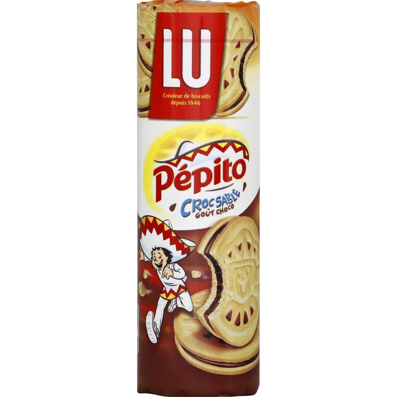 Pépito shortbread fang biscuits 294g - LU