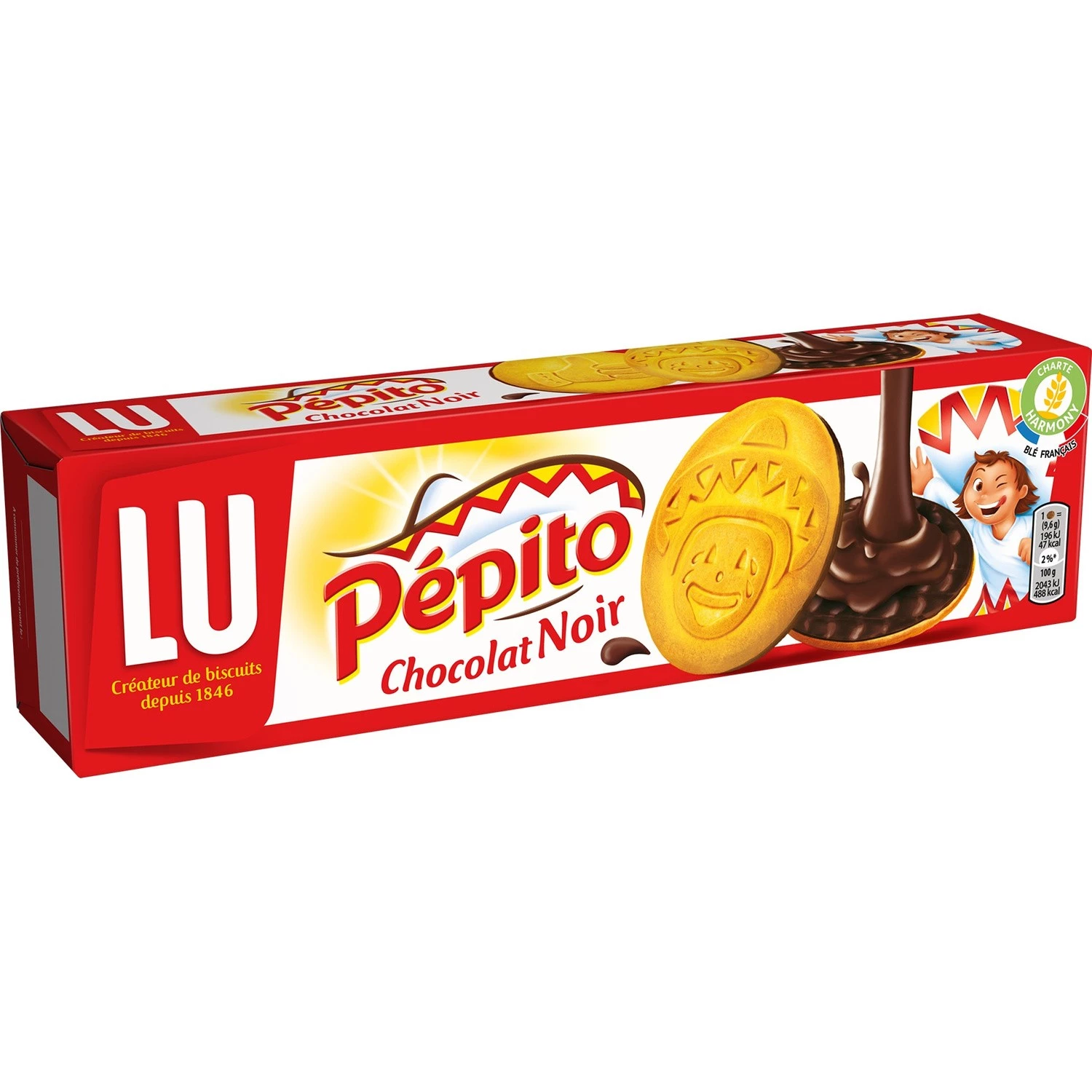 بيبيتو شوكولاتة داكنة 192 جرام - LU