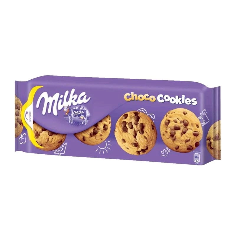Biscoitos chocolate 168g - MILKA