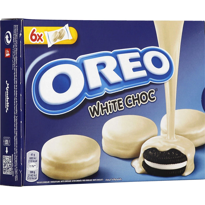 Bánh quy phủ socola trắng 246g - OREO