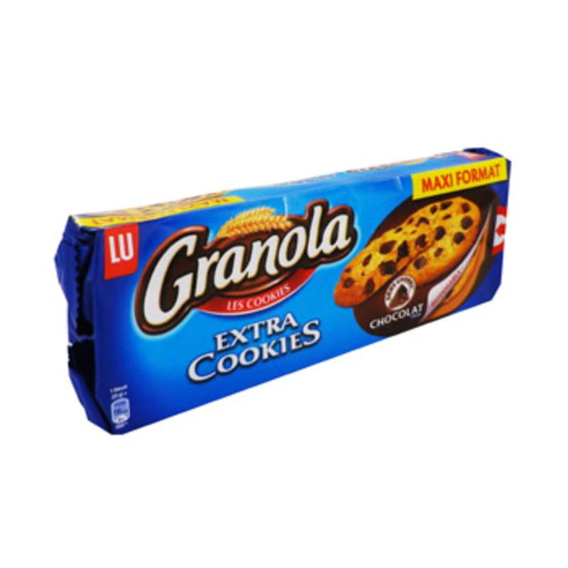 Biscotti grandi con gocce di cioccolato 276g - GRANOLA