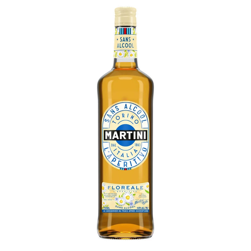 مشروب لابيريتيفو فلوريال بدون كحول، 75 سنتيلتر - MARTINI