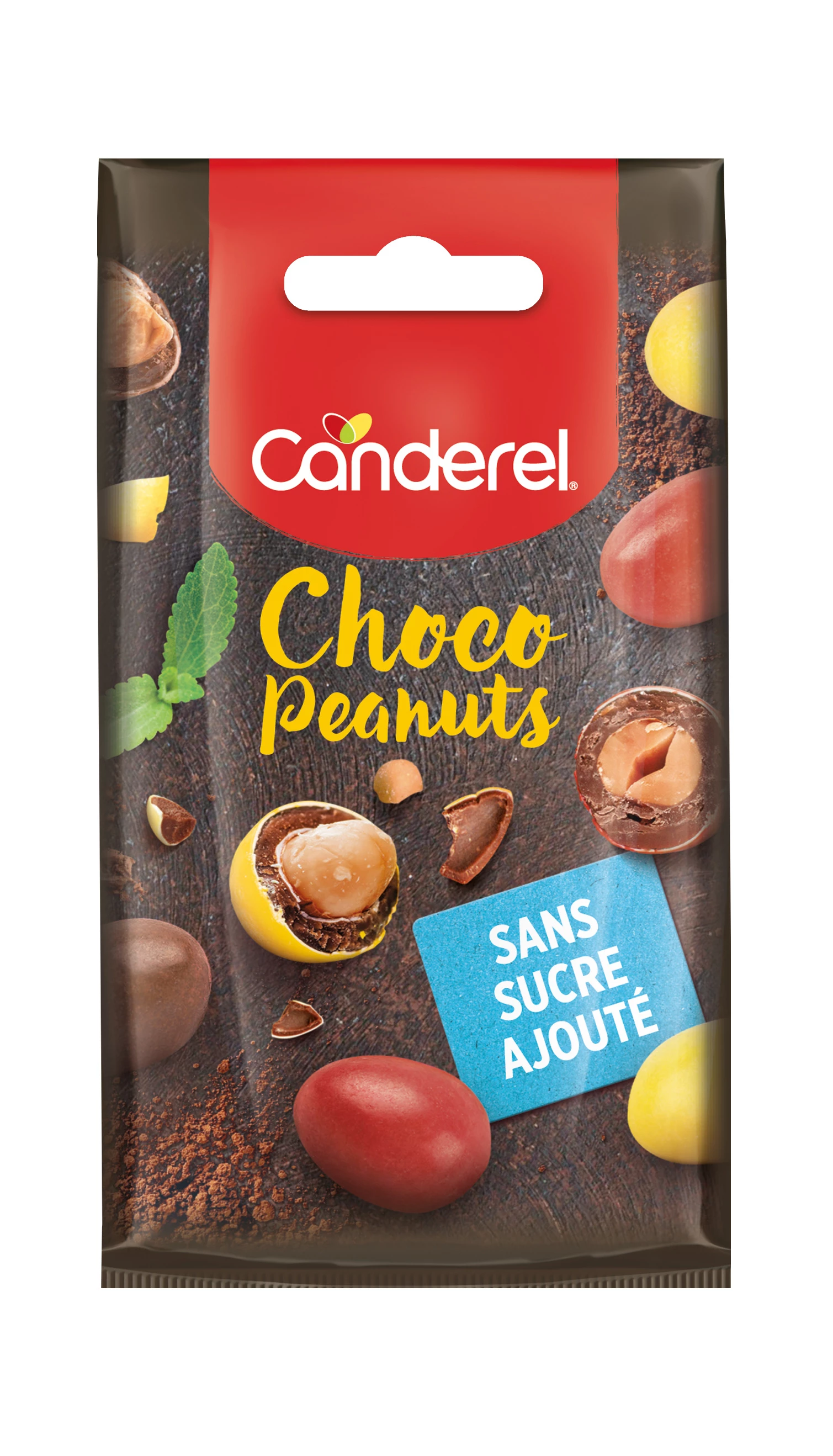 Bonbons Chocopeanuts sans sucres ajoutés - CANDEREL