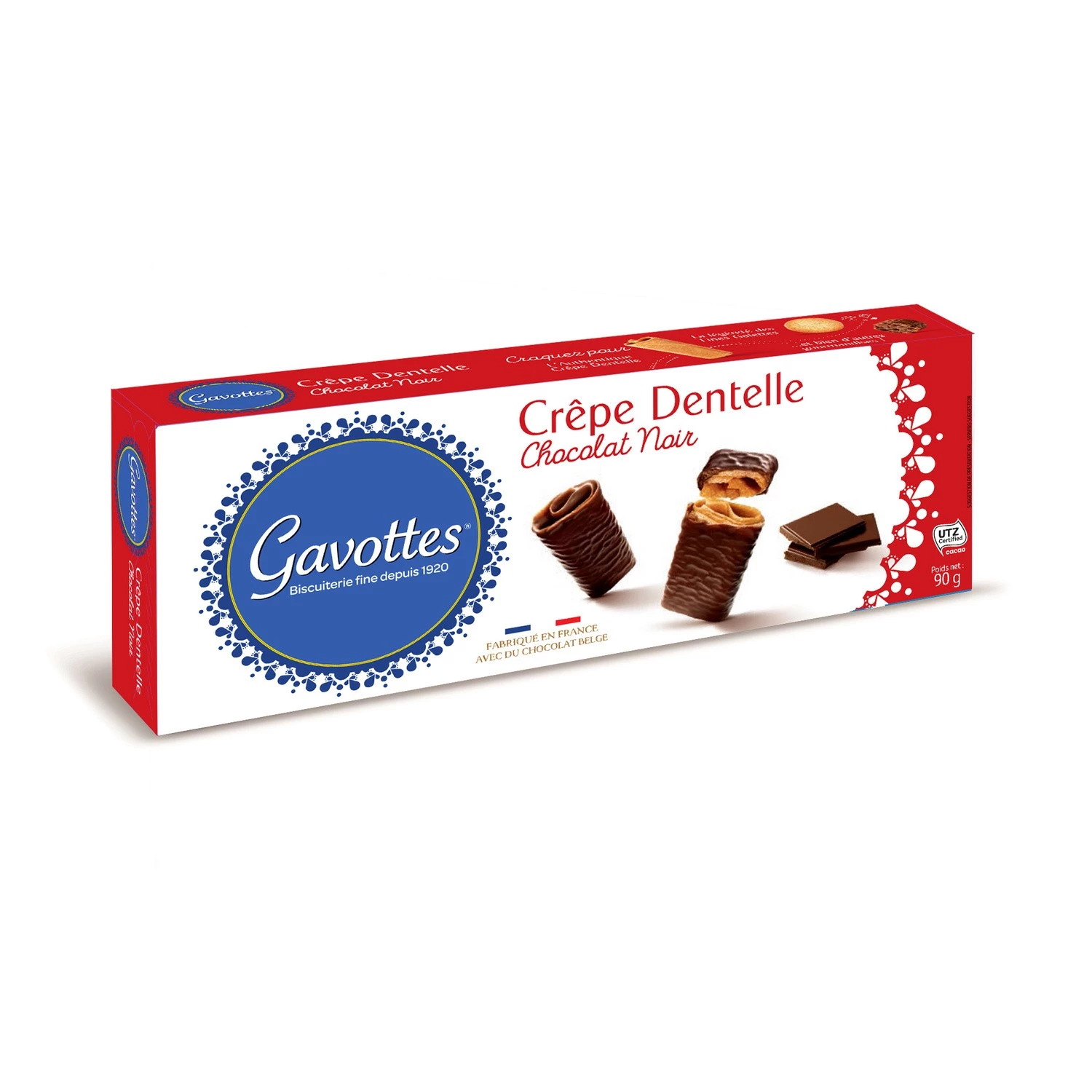 Dunkler Schokoladen-Crêpe 90g - GAVOTTES