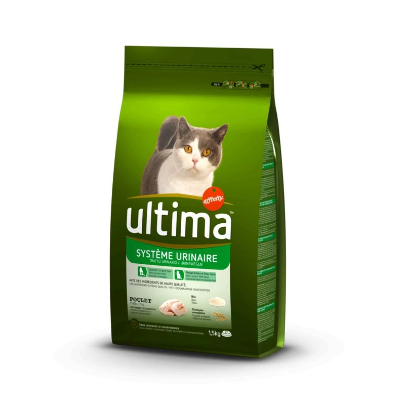 Urinary system cat food 1.5 kg - ULTIMA