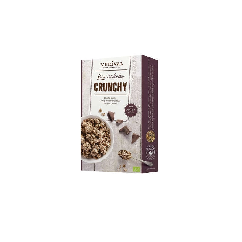 Crunchy Choco Bio 375g