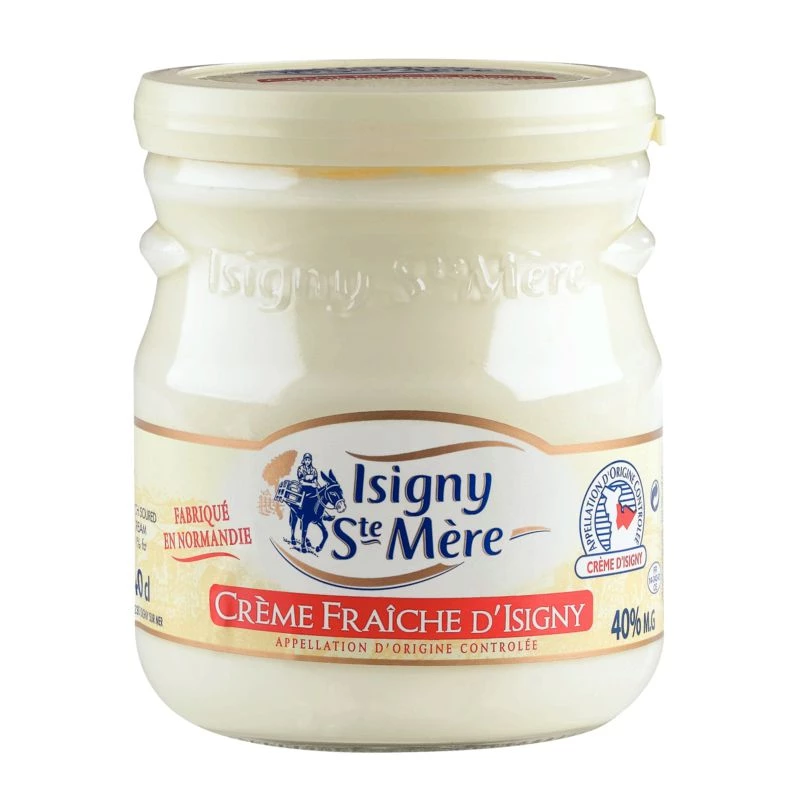 Crème fraiche d'Isigny AOP 40% 40cl - ISIGNY STE MERE