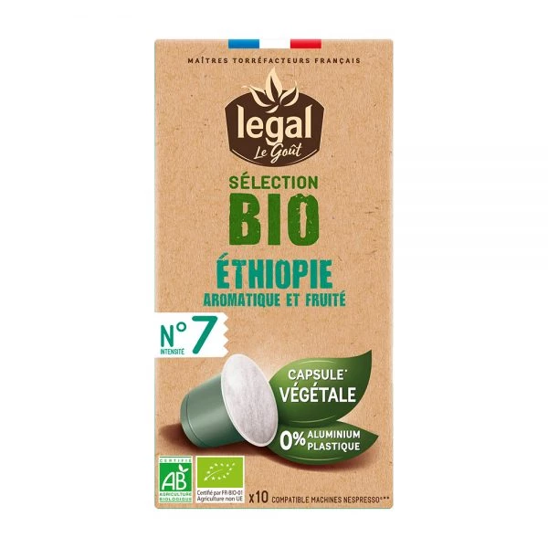 Legal Bio Ethiopie 10 Caps 50g