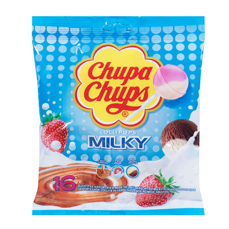 Milky 192g16 Lollipops - CHUPA CHUPS