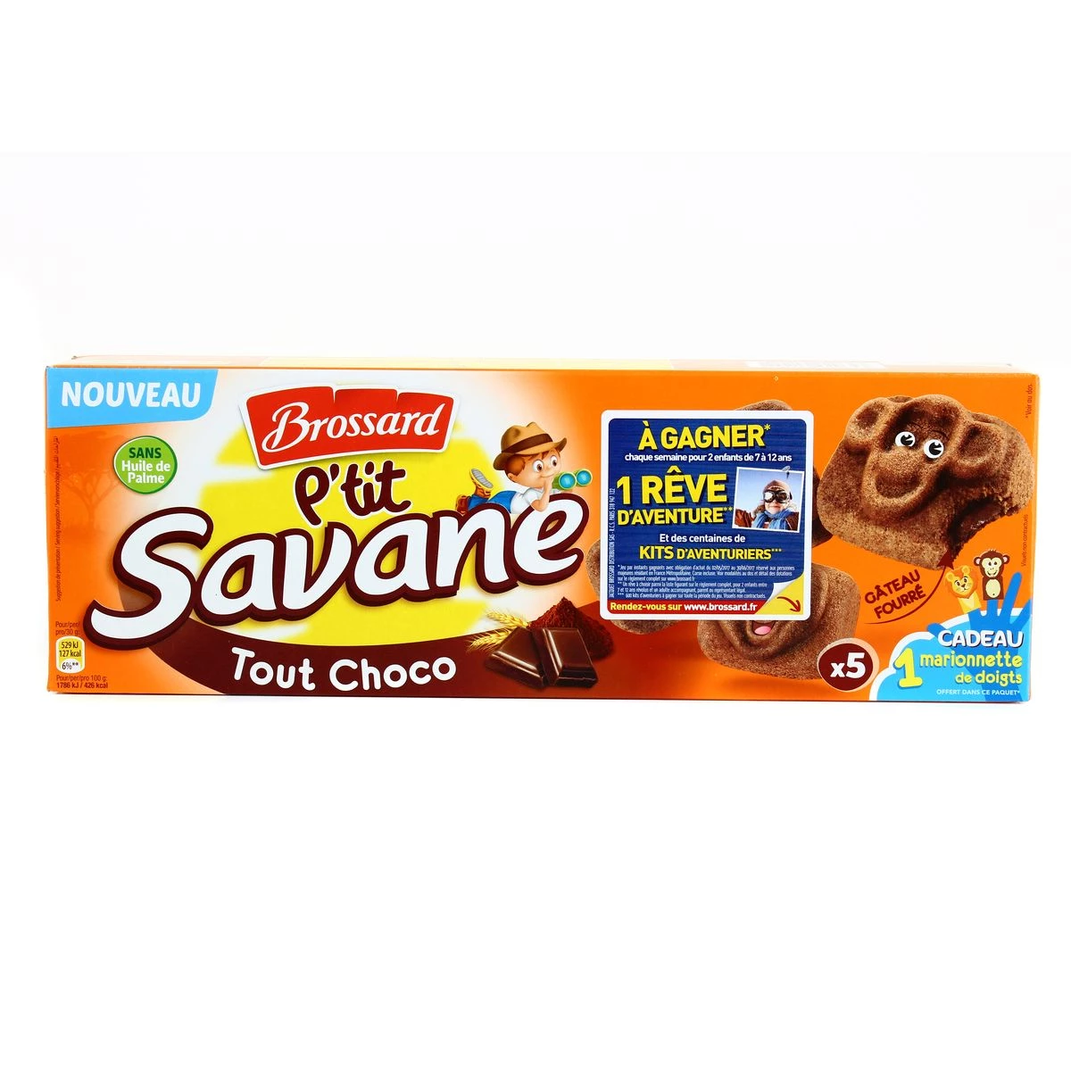 Ptit Savane tout Choco 150g - BROSSARD