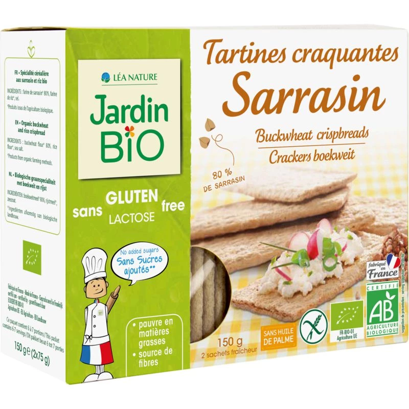Jb Tartines Sarrasin  Bio 150g