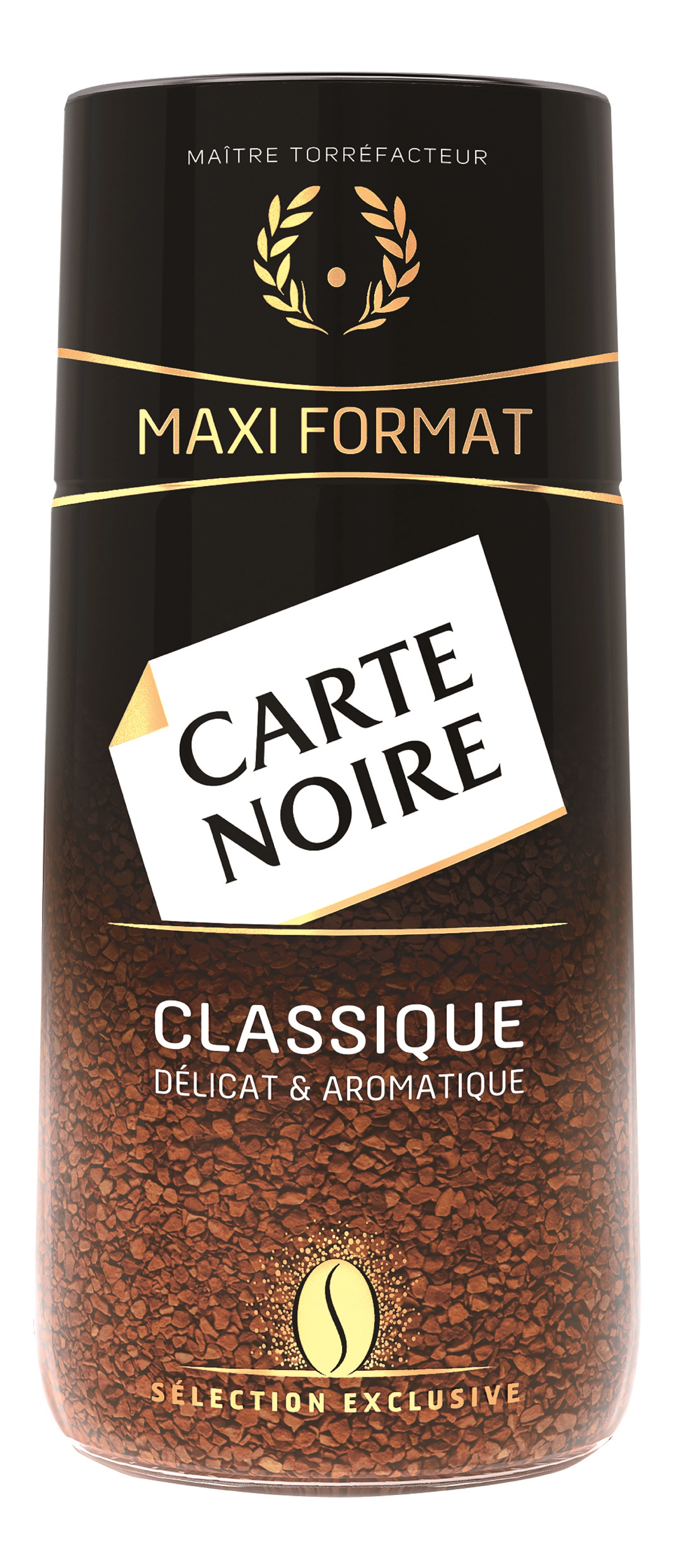 Café Oplosbare Klassieke Bocal 180g - CARTE NOIRE