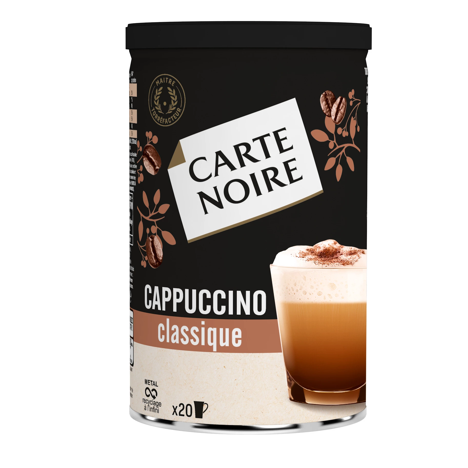 Capuccino Classique 250g - CARTE NOIRE
