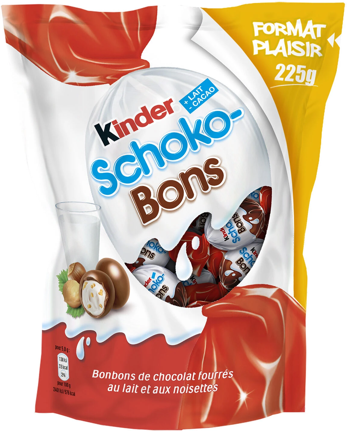 Bombones de chocolate 225g - KINDER