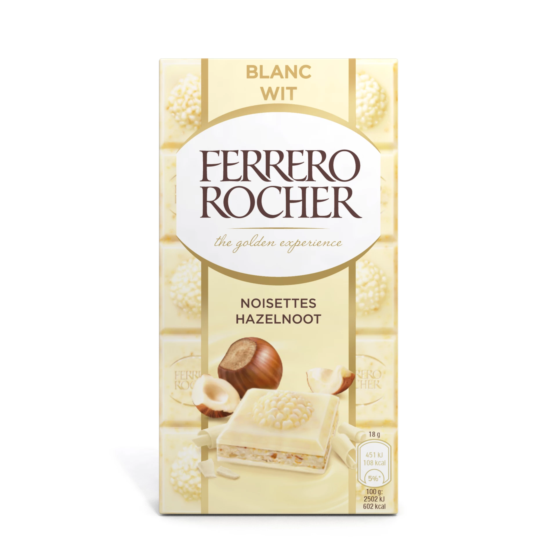 Hạt phỉ trắng Ferrero Rocher, 90g - FERRERO