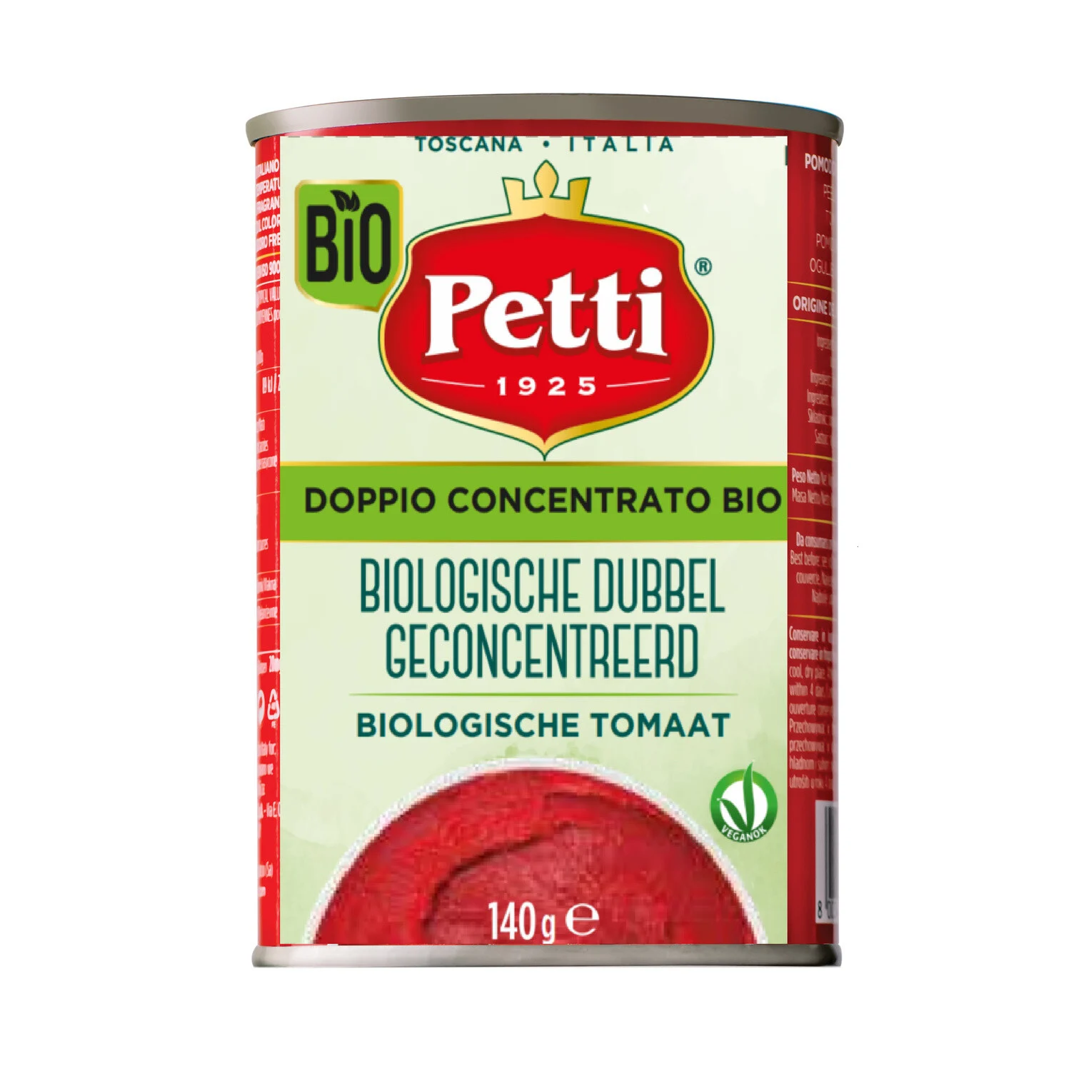 Double Concentré De Tomate Bio 140g - Petti