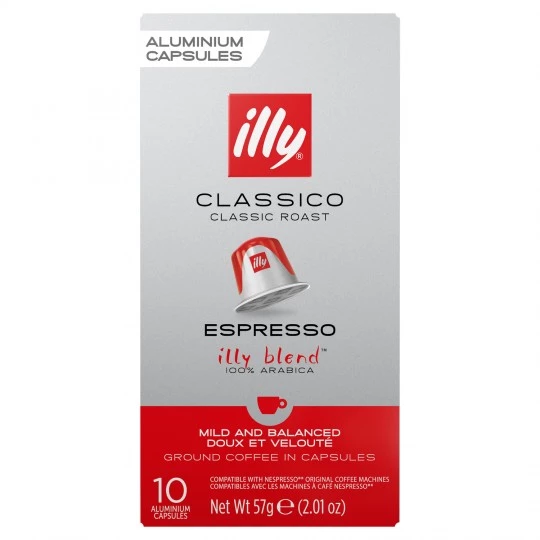 Café classico x10 capsule espresso 57g - ILLY