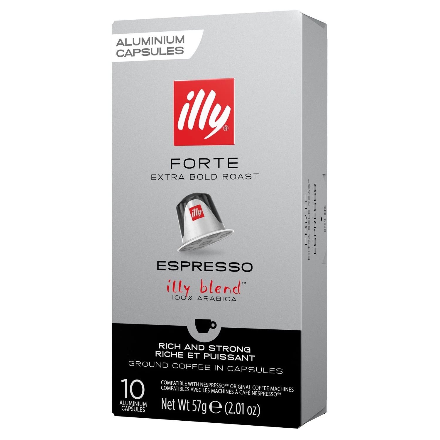 Cà phê đậm đặc x10 viên espresso57g - ILLY
