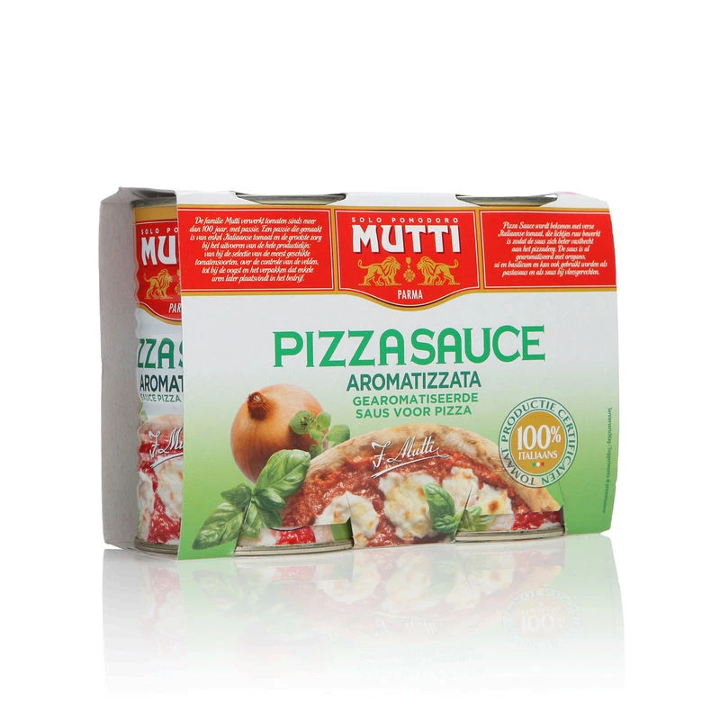 Pizza con salsa, 2x400g - MUTTI