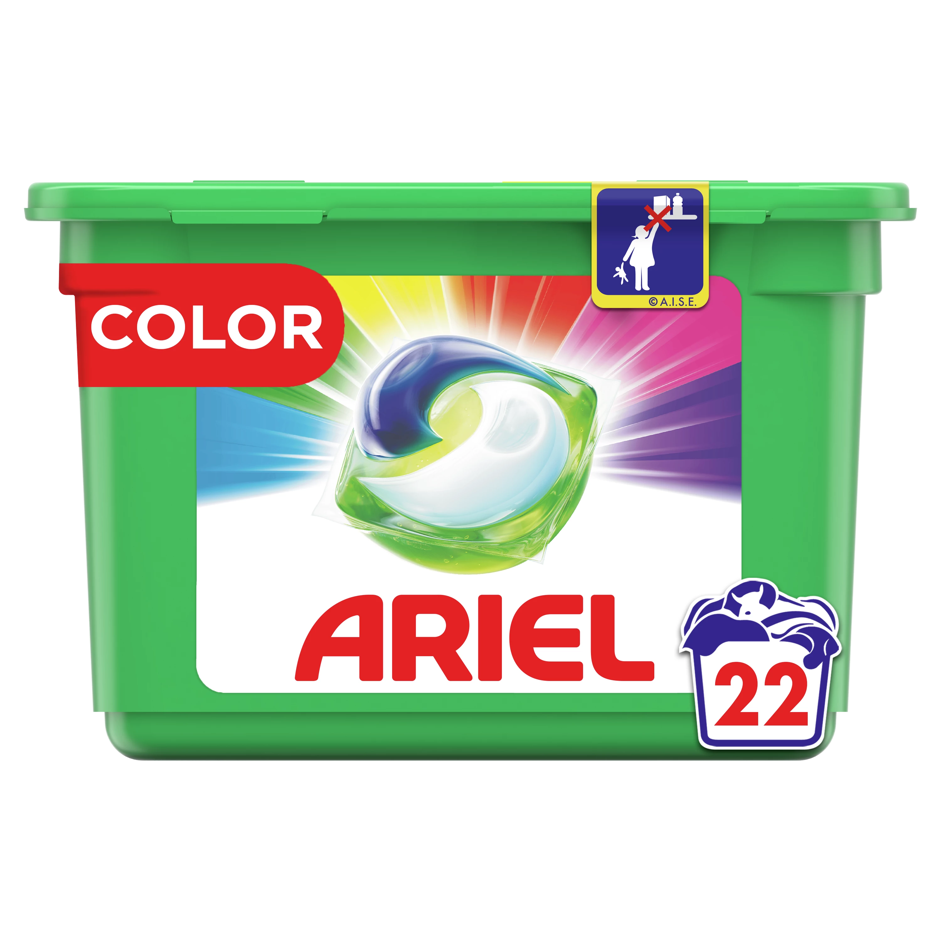 Ariel Pods 22d Color 523 6g