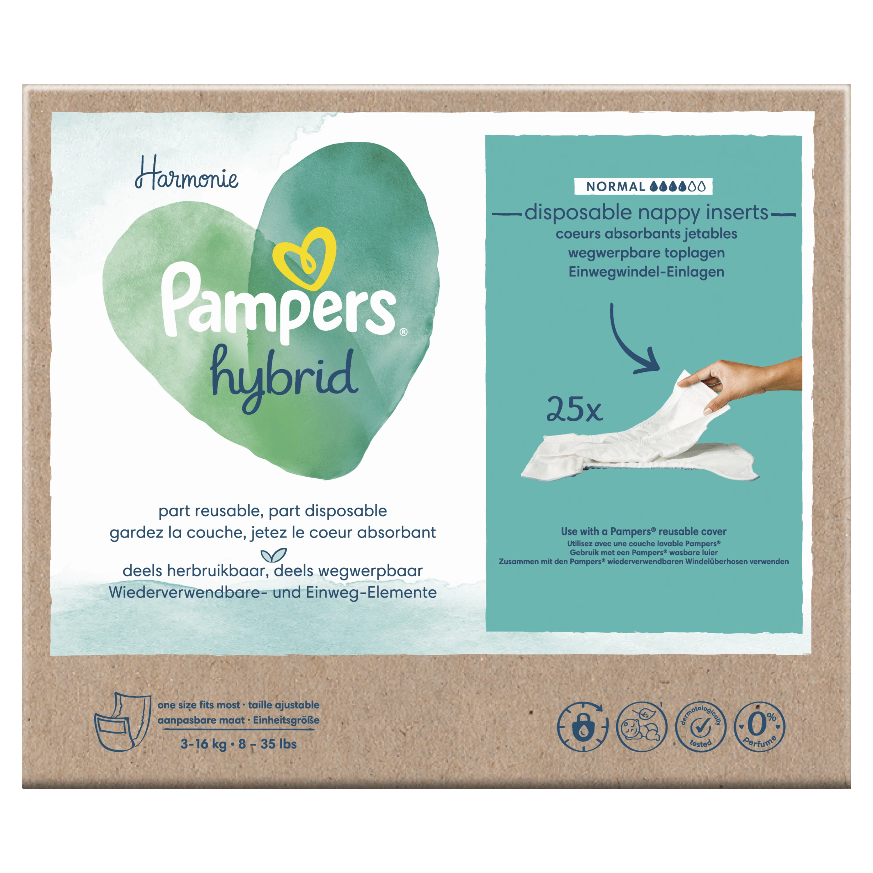 Pampers Hybrid 25 Insert Norma