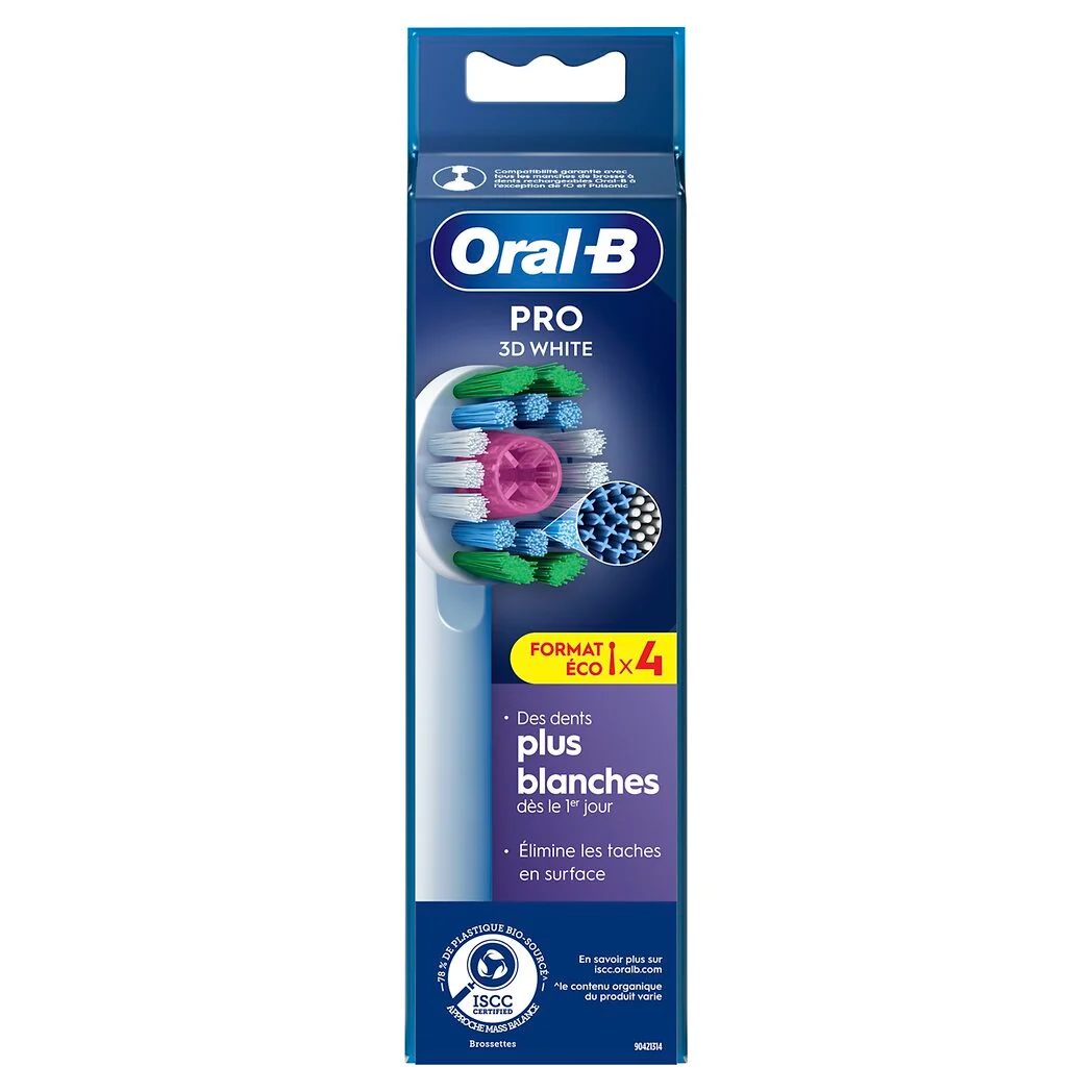 Brossettes 3d White - Oral-b