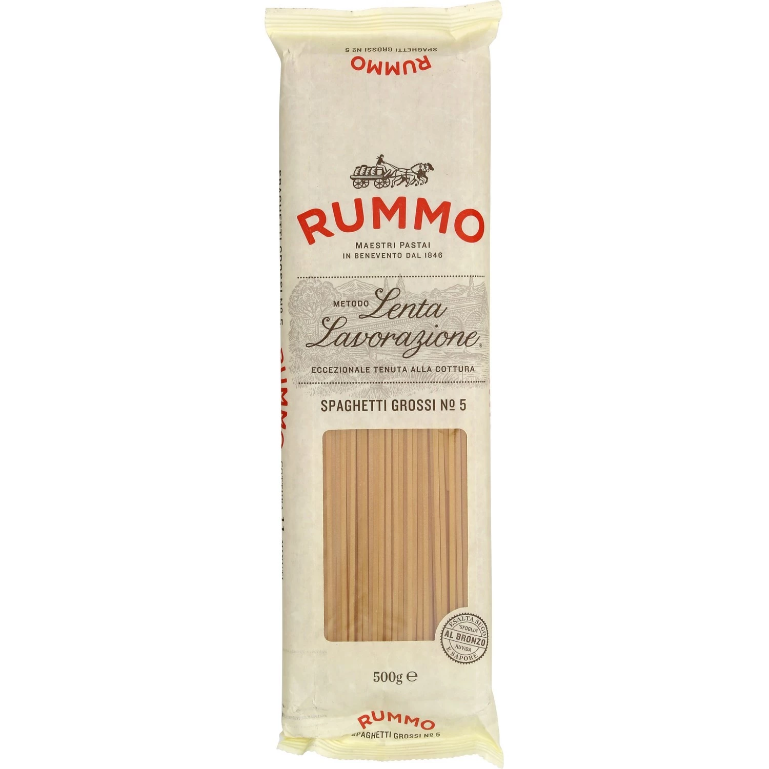 Grossi Spaghetti Pasta n°5, 500g - RUMMO
