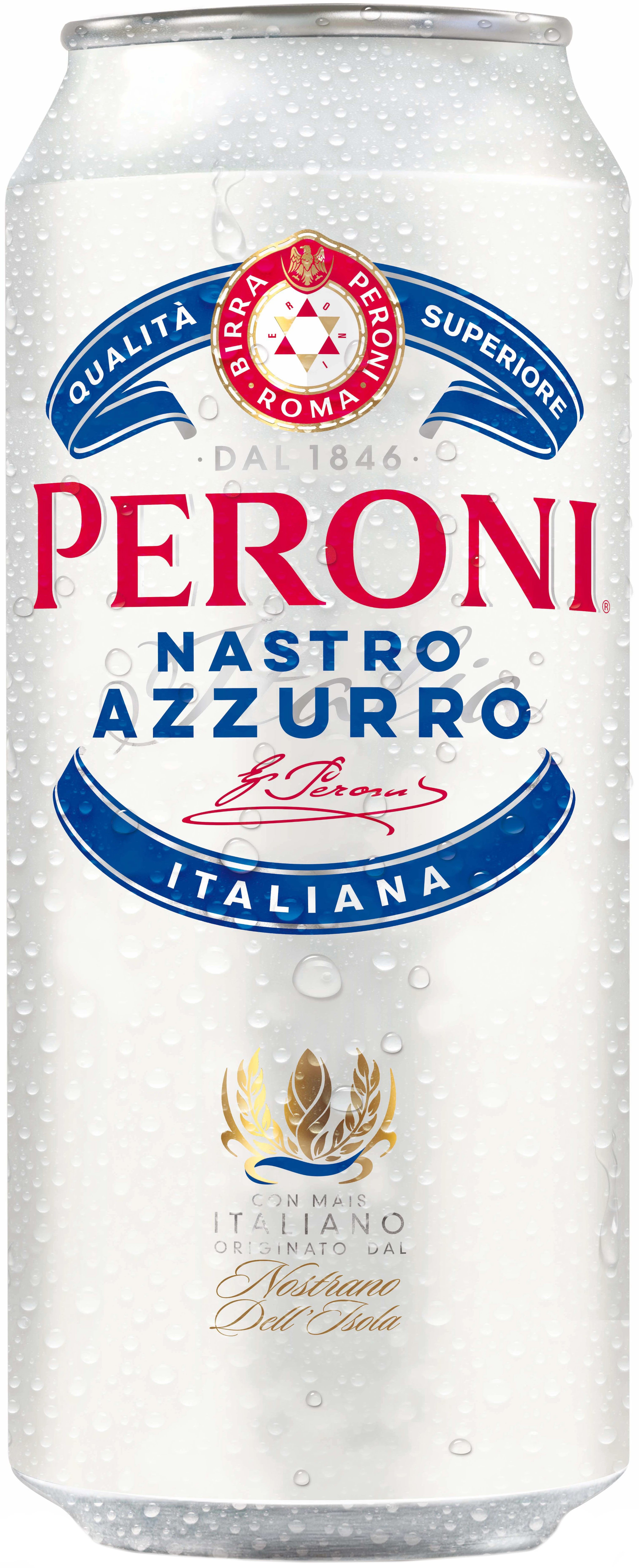 Bière Nastro Azzro d'Italie, 5°, 50cl - PERONI