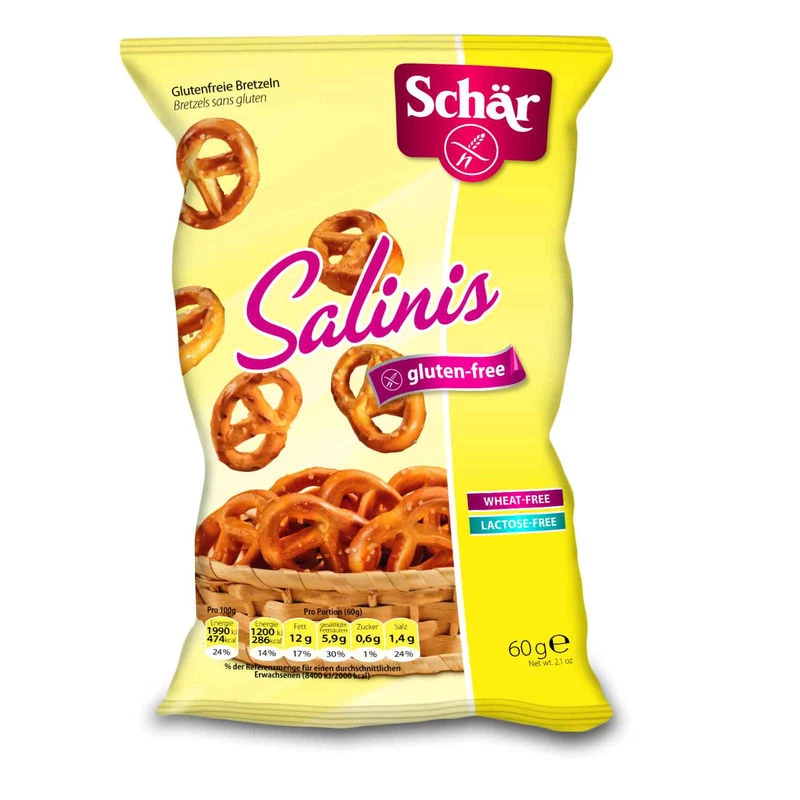 60g Salinis Sgluten Dr Schar