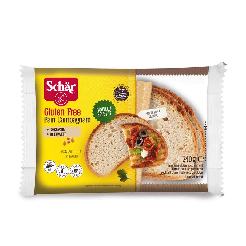Schar Country Bread 240g
