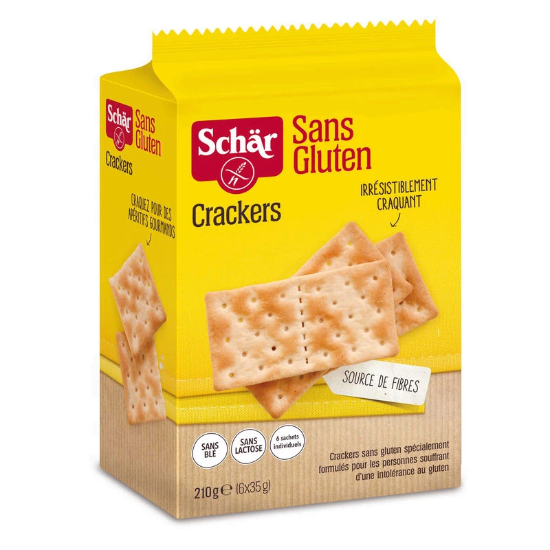 Crackers Nature 210g Schar