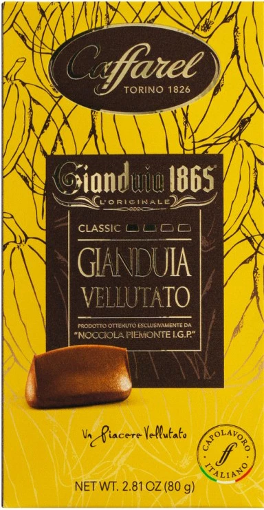 Gianduia Milk Tablets 80g - CAFFAREL