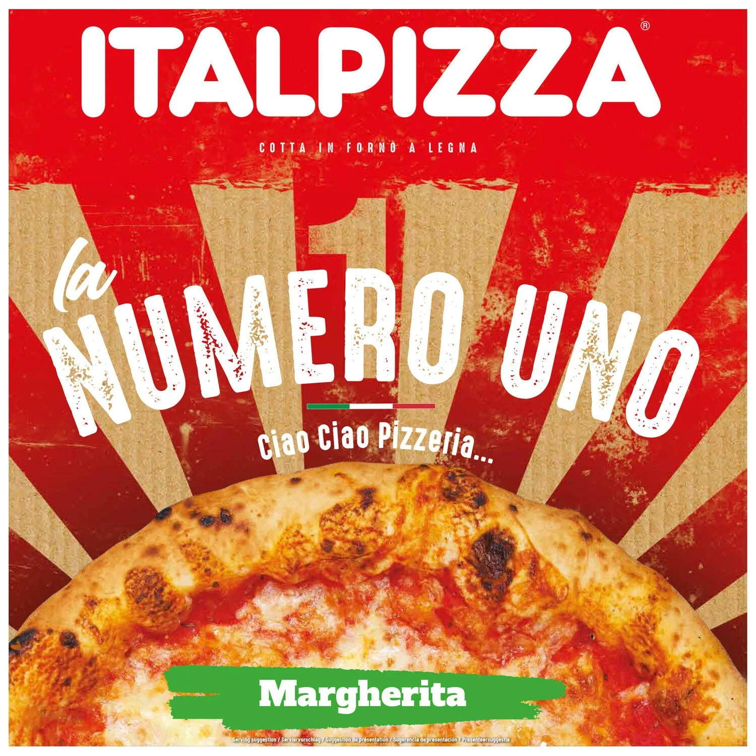410g Pizza Num Uno Margherita