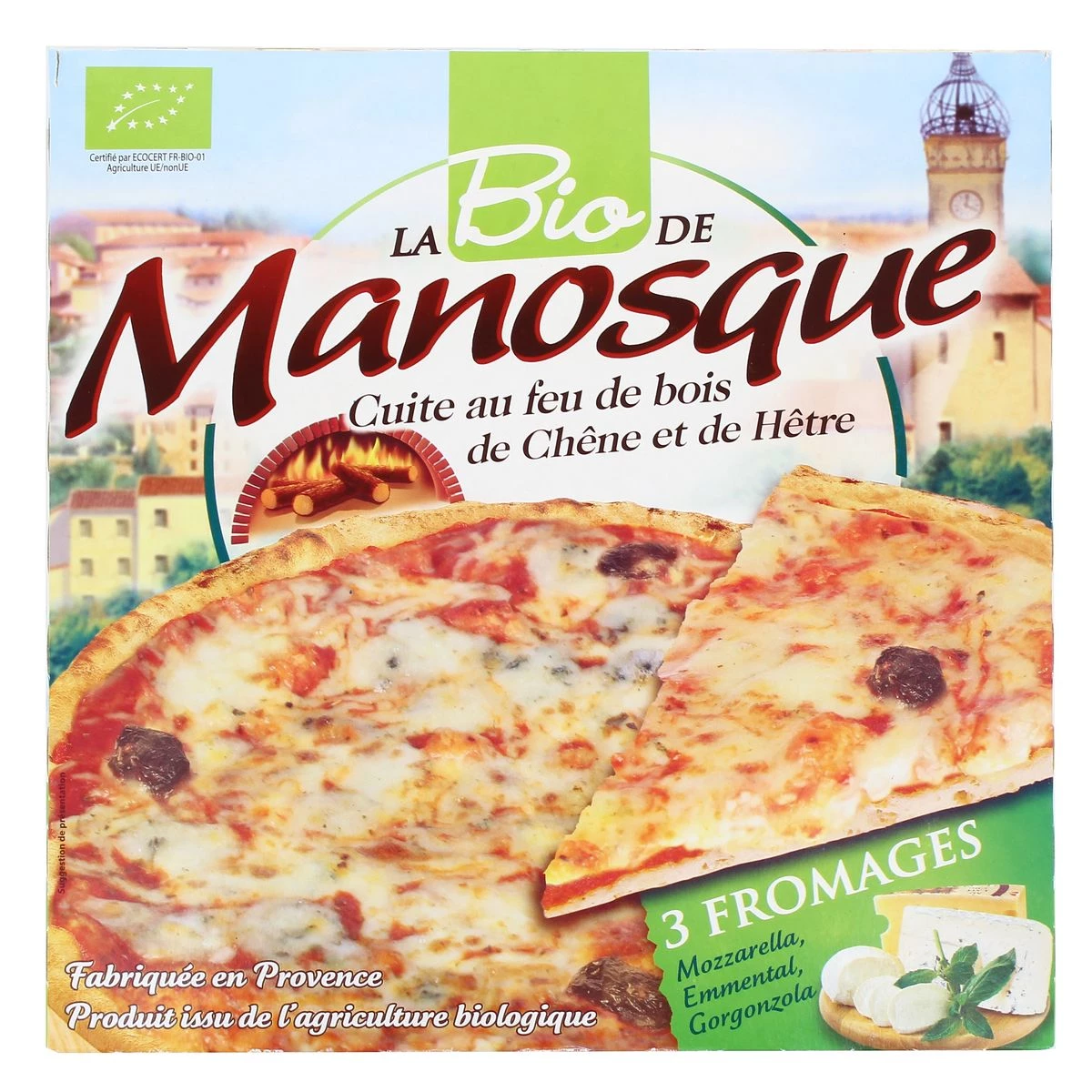 Pizza Bio 3 Fromages 380g