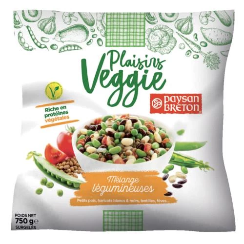 Plaisirs veggie aux légumes 750g - PAYSAN BRETON