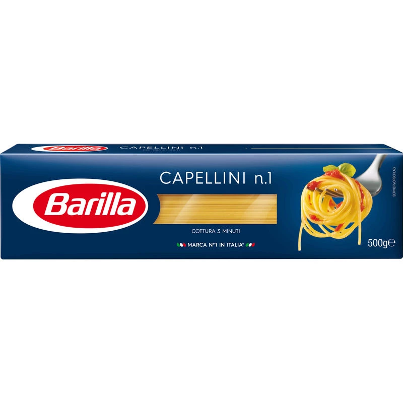 Capellini pasta n°1, 500g - BARILLA