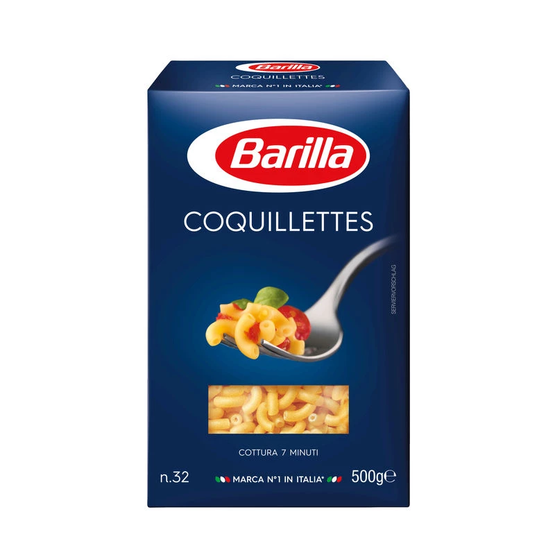 Pâtes Coquillettes 500g - BARILLA