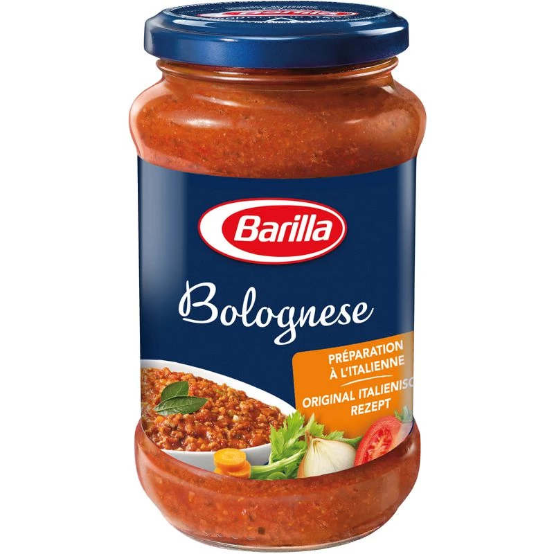 Bolognese-Sauce, italienische Zubereitung, 400 g - BARILLA