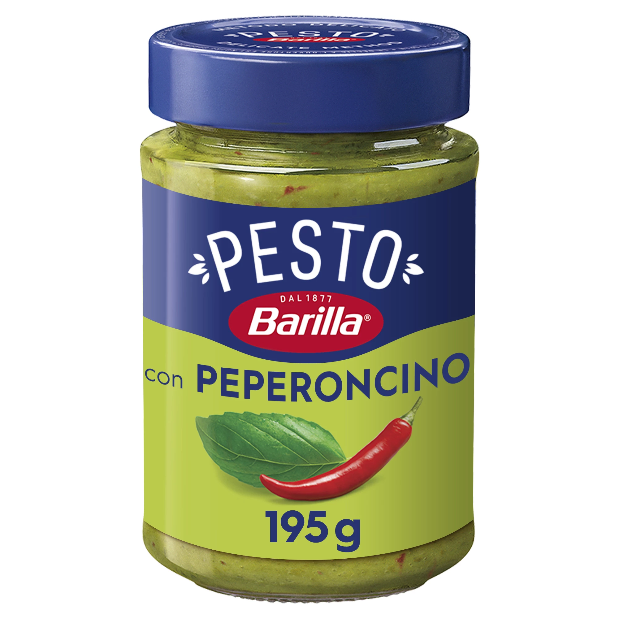 Basil and Chilli Pesto Sauce, 195g - BARILLA