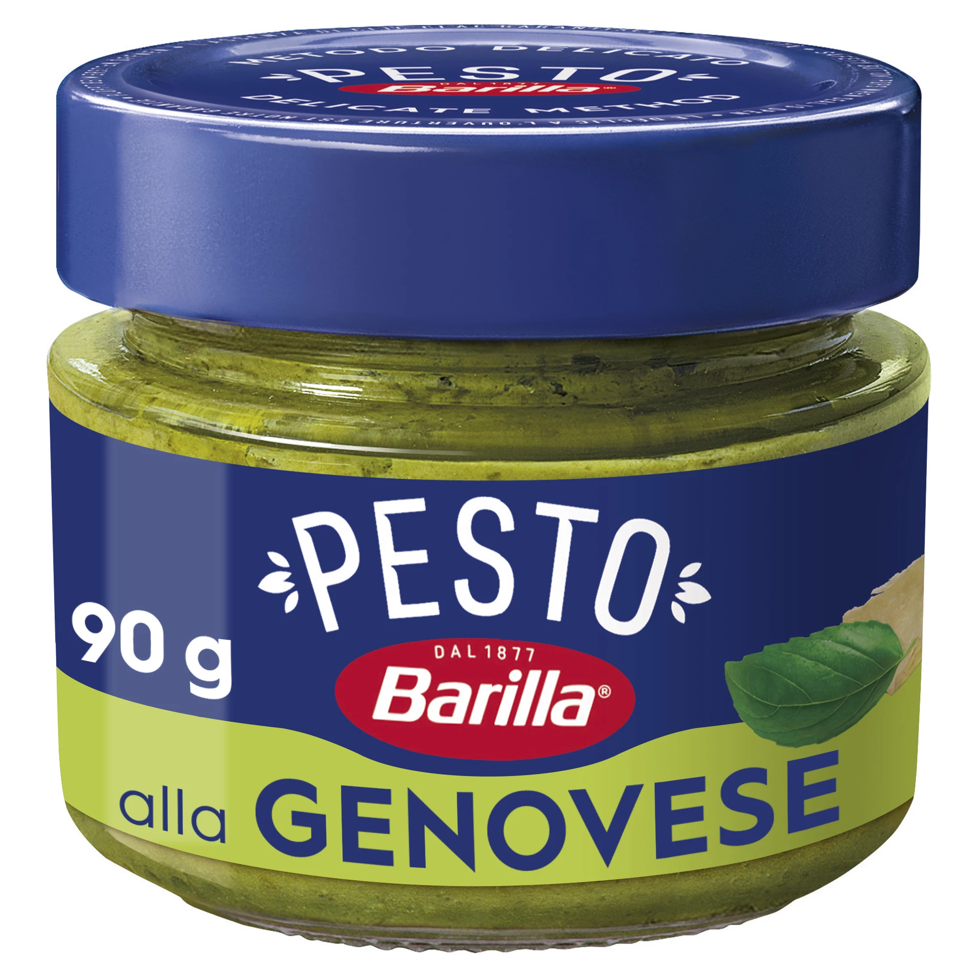Pesto Genovese-Sauce Einzelportion mit frischem Basilikum, 90g - BARILLA